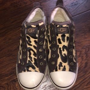 Cheetah ugg sneakers